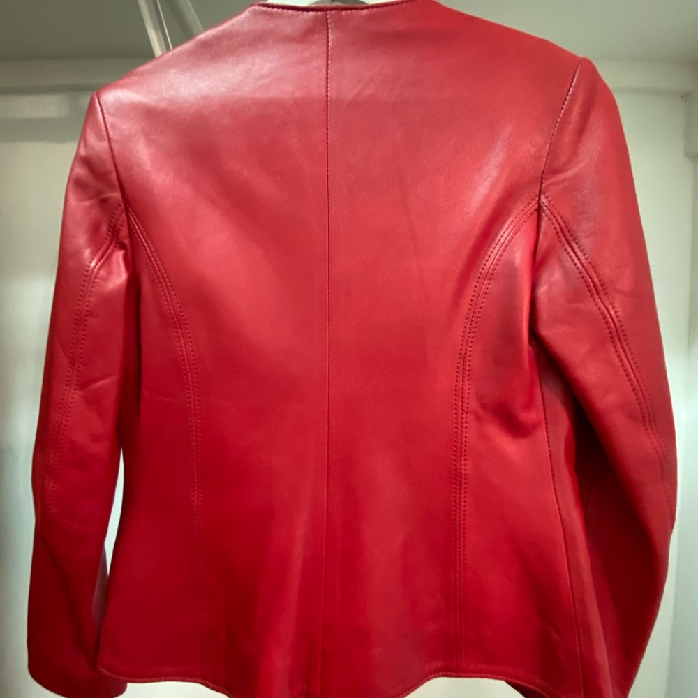 Leather jacket